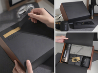 Boîte d'expédition de luxe personnalisée à ouverture facile avec bande déchirable pour livraison rapide des marques de produits discrets