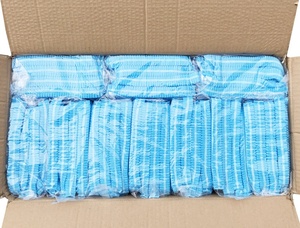 Bonnet <span class=keywords><strong>Charlotte</strong></span> jetable non tissé en PP, filet à cheveux bouffant certifié CE pour usage hygiénique - Product Image 4