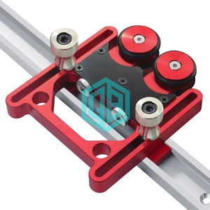 Guías en stock de corte claro, rueda unidireccional elástica, tablero de plumas ajustable, guías de rodillos antirrebote, herramienta de empuje de seguridad - Product Image 3