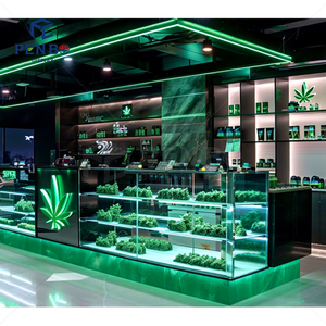 Diseño <span class=keywords><strong>de</strong></span> Decoración Interior Moderna para <span class=keywords><strong>Tienda</strong></span> <span class=keywords><strong>de</strong></span> Cigarrillos, Mostrador Cerrado para Exhibición <span class=keywords><strong>de</strong></span> Cigarrillos - Product Image 6
