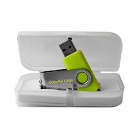 USB 2.0 LOGO khusus kecepatan tinggi, Flash drive USB 16GB 32Gb 64 GB, stik memori