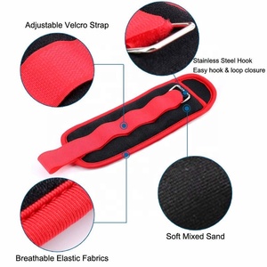 CZFIT Durable Iron Sand Filled Weight Belt 5-20kg Adjustable Reflective Strip EVA Padding Dual Velcro for <b>Strength</b> <b>Training</b> - Product Image 5