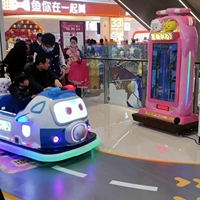 2025 Ali baba enfants jeux Attraction parc équipement enfants 24V électronique monter sur la Machine de jeu de voiture pour Game Center
