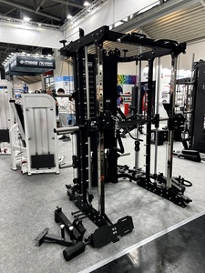 Máquina Smith Multifuncional com Rack de Força, Pilha de Pesos de 360kg e Estrutura de 400kg para Uso Doméstico - Product Image 3