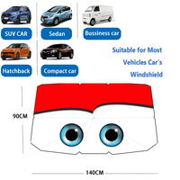 Pare-soleil de remplacement pour pare-brise et vitres de voiture avec 6 couleurs – Nouvelle housse de protection solaire automobile