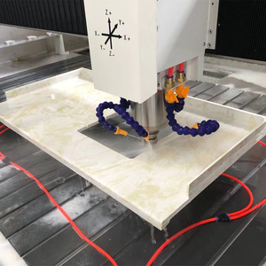 Máquina de Procesamiento de Encimeras con Router CNC de 3 Ejes para Mármol, Granito, Cuarzo y Piedra Sinterizada, para Perfilado de Bordes - Product Image 1
