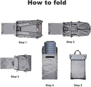 Free Sample Mountaineer Solar Backpack - <b>Rugged</b> 40L <b>Outdoor</b> Backpack with Flexible and Detachable 6.5W Solar Panel for Charging - Product Image 5