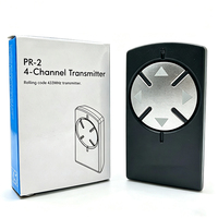 Télécommande Powertech PR2 pour ouvre-porte de garage PR1 PR4, télécommande 433 MHz à code roulant