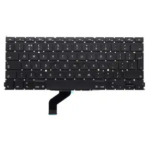 new A1425 keyboard for Macbook Pro Retina 13.3 inches laptop US/UK/RU/FR/SP/German keyboard