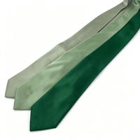 Corbata Clásica de Poliéster Sólido para Hombre, Fácil de Cuidar, Sin Arrugas, para Negocios, Bodas, Regalos, Corbata Lisa de una Sola Pieza