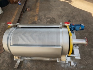 Industrielle Aquakultur Selbst reinigender Mikro-Rotations trommel filter Fisch wasser brunnen Wasserfilter ung Recycling Abwasser reinigung - Product Image 5