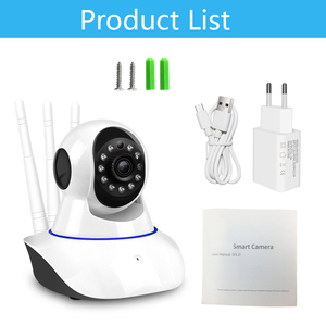 2.4G 5G Dualband Wifi Überwachungs kameras Home CCTV Kamera Überwachung <span class=keywords><strong>IR</strong></span> Nachtsicht Baby Monitor 1080P HD Wifi Kamera - Product Image 6