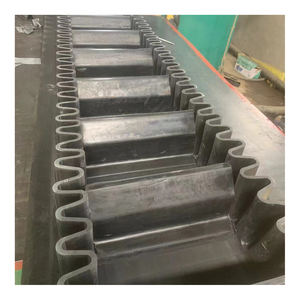 高品質の輸送サイドウォールベルトコンベヤー高角度ベルトクリート付き急なリブ付きスカートラバーコンベヤーベルト - Product Image 2