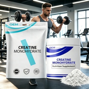 Creatina Monohidrato Micronizada en Polvo, 500g, 1kg, 25kg, 200 Mesh, Suplemento Proteico para el Desarrollo Muscular, Venta al Por Mayor - Product Image 1