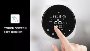 Termostato Inteligente WiFi Comercial HY316: Controlador de Calefacción por Suelo Radiante con Certificación CE/ROHS para Proyectos Hoteleros - Product Image 5