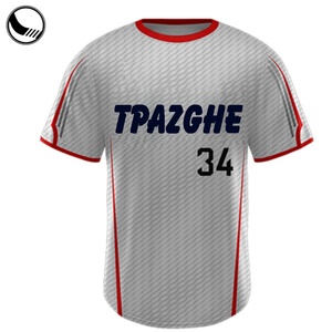 Modèle de couture vierge pour maillot de baseball à 2 boutons - Product Image 5