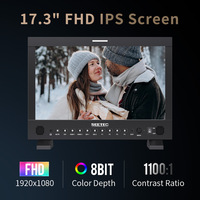 Moniteur de diffusion SEETEC FEELWORLD P173 PRO en gros, 17,3 pouces, 1000 nits, FHD IPS, 3G-SDI, HDMI 2.0, pour directeurs et studios TV (OEM)