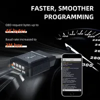 Vgate Vlinker MS para Lector de Códigos OBD2, Escáner para Herramienta de Diagnóstico de 12V/24V, ELM327 V23 CH LS CAN IOS/Android/Windows PC