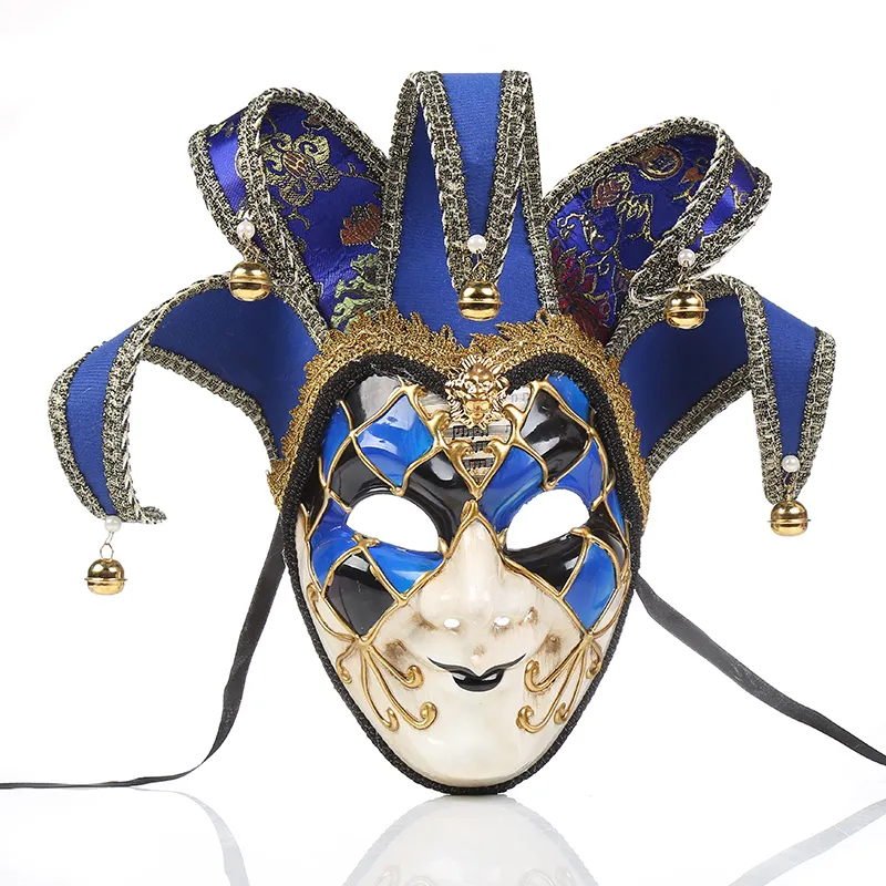 Feestelijke Feestartikelen Zwarte Kleur Pulp Elegante Venetiaanse Nar Fancy Masquerade Ball Maskers