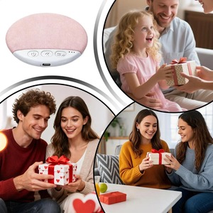 Altavoz de almohada portátil con auriculares de conducción ósea y ruido blanco para dormir bajo la almohada, para cama, dormitorio, mesita de noche - Product Image 6