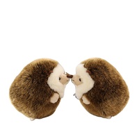 Peluche hérisson réaliste Kawaii, jouet en peluche doux et moelleux, poupée hérisson rembourrée, décoration de la maison, cadeau compagnon pour enfants
