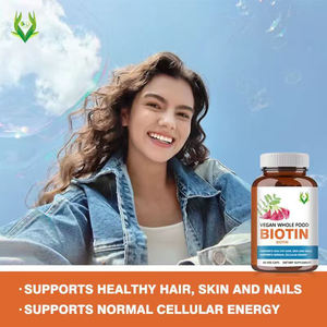 อาหารเสริมคุณภาพสูง ไบโอติน 5000mcg แคปซูลวีแกนเพื่อความงาม บำรุงผม ผิว เล็บให้แข็งแรง - Product Image 5