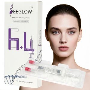 SEEGLOW High Quality 2ml H+L Facelift Skin Booster Liquid Filler <strong>Injection</strong> with 64mg <strong>Hyaluronic</strong> <strong>Acid</strong> for Face Nose Lips &amp; <strong>Breast</strong> - Product Image 4
