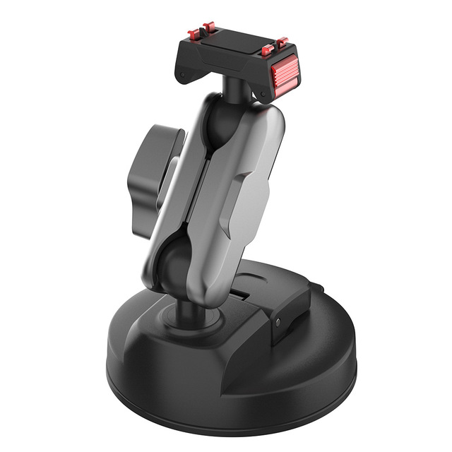 360 Swivel Stand Nylon Material Aluminum Alloy Suction Cup Universal Magnetic Quick-Release Action Camera Holder for Cameras
