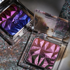 Logo personnalisé en gros haute Pigment arc-en-ciel visage maquillage des yeux mousseux caméléon fard à paupières paillettes ombre à paupières - Product Image 2