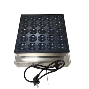 เครื่องทำมัฟฟินขนาดเล็ก25หลุมเครื่องทำวาฟเฟิลไฟฟ้าเชิงพาณิชย์เครื่องทำวาฟเฟิลแบบไม่ติดสแตนเลสเครื่องทำแพนเค้กแผ่นเดียววาฟเฟิล - Product Image 6