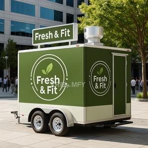 Remolques Comerciales para Catering, Cafeterías, Bares de Té, Totalmente Equipados, Camioneta de Helados, Remolque de Comida Móvil - Product Image 1