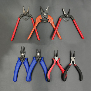 Pinces à main pour la fabrication de bijoux, outils en acier plaqué pour la réparation artisanale DIY - Product Image 2