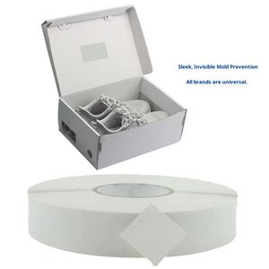 Оптовая продажа, обувь Janis, чистый лист с защитой от плесени, 4x4 см, кожаная упаковочная коробка, защита окружающей среды, защита от плесени, адсорбент - Product Image 2