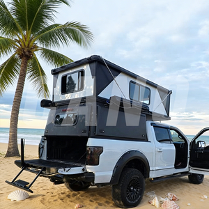 <span class=keywords><strong>Tente</strong></span> <span class=keywords><strong>de</strong></span> <span class=keywords><strong>toit</strong></span> rigide pour pick-up 4x4, camping-car, auvent en alliage d'aluminium, topper <span class=keywords><strong>de</strong></span> camping en plein air pour Hilux Ranger <span class=keywords><strong>Navara</strong></span> - Product Image 2