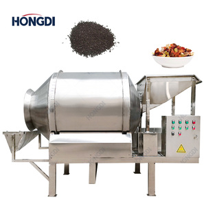 Mélangeur à rouleaux en acier inoxydable avec moteur et pompe automatiques pour le mélange de poudres de noix et de fruits secs dans une usine de transformation alimentaire - Product Image 2