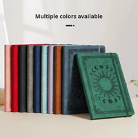 Carnet à spirales A5 en similicuir avec sangle, 100 feuilles, 100 g/m², impression UV, logo personnalisable, haute qualité