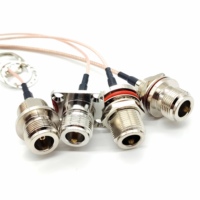 Pas de quantité minimale de commande personnalisé RP SMA mâle à femelle MMCX tnc bnc n mâle câble coaxial coaxial RG174 RG178 RG316 câble de raccordement en queue de cochon