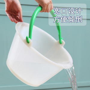 Seau Mingni 17 en plastique PP à large ouverture, durable, pour le stockage de liquides de construction - Product Image 1