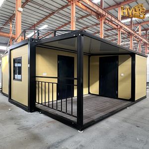 럭셔리 2-3 베드룸 농가형 아파트 컨테이너 하우스 40ft X 20ft 조립식 모듈형 확장형 스틸 샌드위치 패널 모던 - Product Image 3