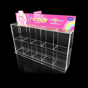 <span class=keywords><strong>Acrylic</strong></span> mù hộp lưu trữ hiển thị đứng cho LEGO búp bê mô hình lưới trong suốt hình hộp bụi-Để Tổ Chức Bộ sưu tập của bạn - Product Image 1