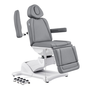 Sillón de Examen Eléctrico Moderno, <span class=keywords><strong>Cama</strong></span> de Estética con 4 Motores Ajustables para Clínica Dermatológica - Product Image 1