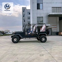 Dune Buggy à essence 350CC personnalisé, style japonais, avec chariot avant robuste, en acier Q235B, vitesse 80km/h, pour la chasse et le safari en zone isolée