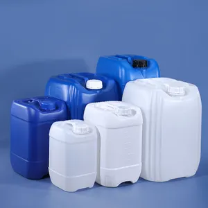 Multiple Size Food Grade low price recycled Durable empty cheap Plastic blue Barrel For Chemical Liquid Packaging Container
