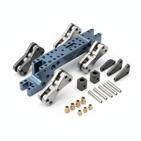 Châssis de support principal de robot industriel usiné CNC de haute précision en alliage d'aluminium pour robot industriel