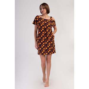 Túnica KADIN LYC SUPREM con cuello kayak, cuello en V, un solo hombro y bolsillos - Naranja - Naranja - Product Image 1