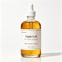Ampoule Bio-Signal Triple Cellule Marque Blanche Exosomes PDRN Peptides pour Sérum Traitant Quotidien Visage Raffermissant et Revitalisant la Peau