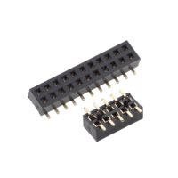 Connecteur femelle SMT TAIHUA pour compteurs intelligents, pas de 2,0 mm/1,27 mm/2,54 mm, prise miniature carte-carte, courant nominal 2A/3A