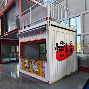 Maison mobile préfabriquée pliable en structure acier, mini-villa, bureau modulaire, cabine détachable, maison conteneur - Product Image 1