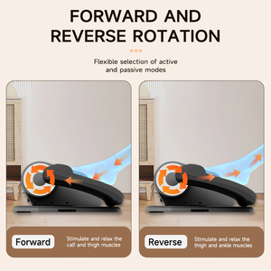 Mini cyclette ellittica da scrivania con rotazione avanti e indietro, macchina per esercizi da seduti per il recupero delle gambe - Product Image 6