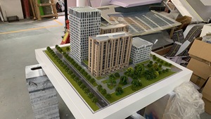 Modello Architettonico di Villa Monofamiliare di Tendenza, Edificio Commerciale 3D, Modelli Architettonici in Scala dal Design Moderno - Product Image 4